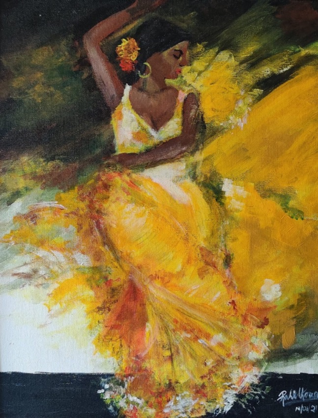 Dancer in Gold
